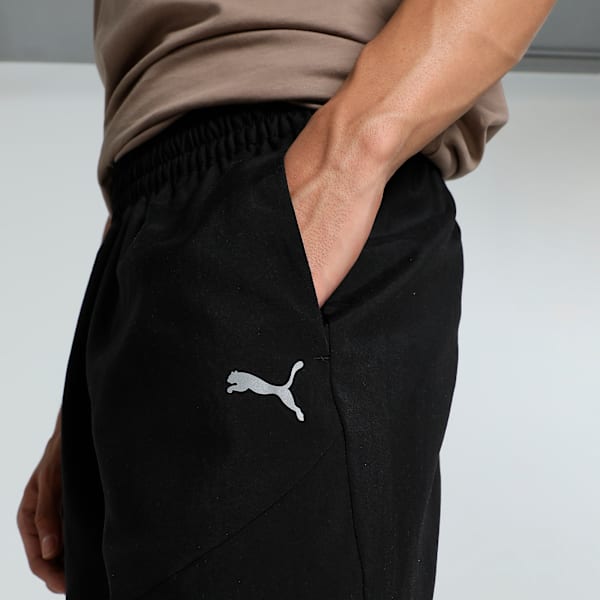 PUMATECH Men's 9" Woven Cargo Shorts, PUMA Black, extralarge-IND